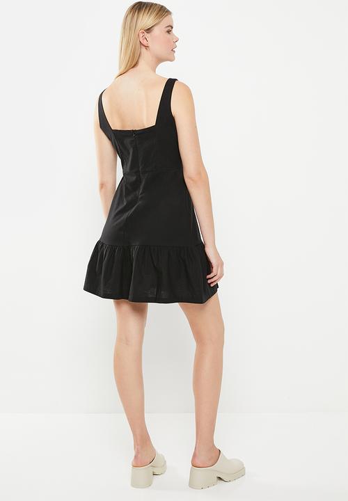 Cotton On - Whitney mini dress - black