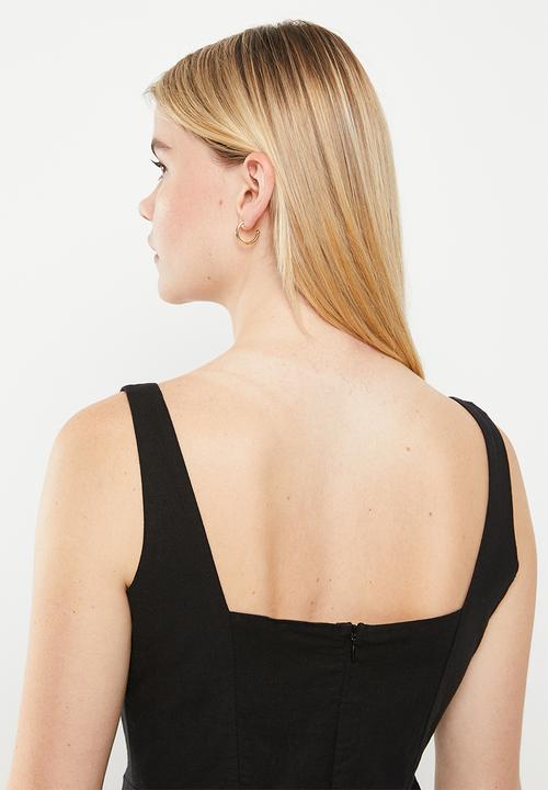 Cotton On - Whitney mini dress - black