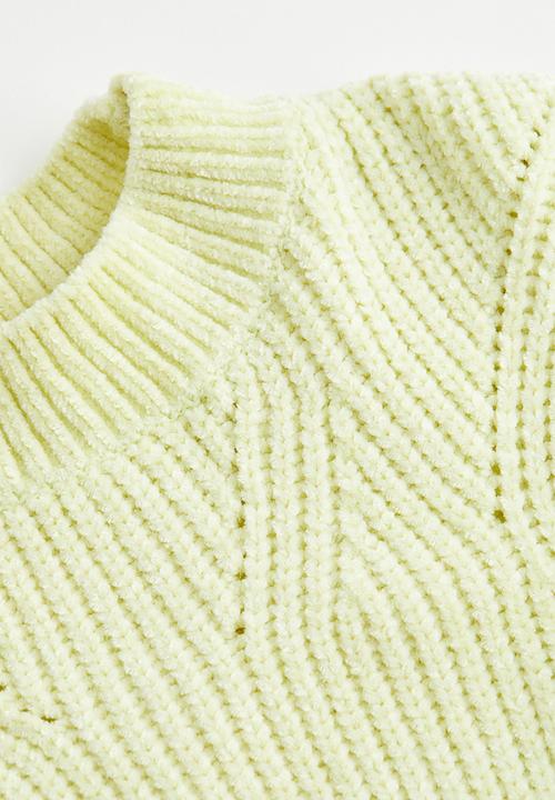 H&M - Knitted jumper - light green