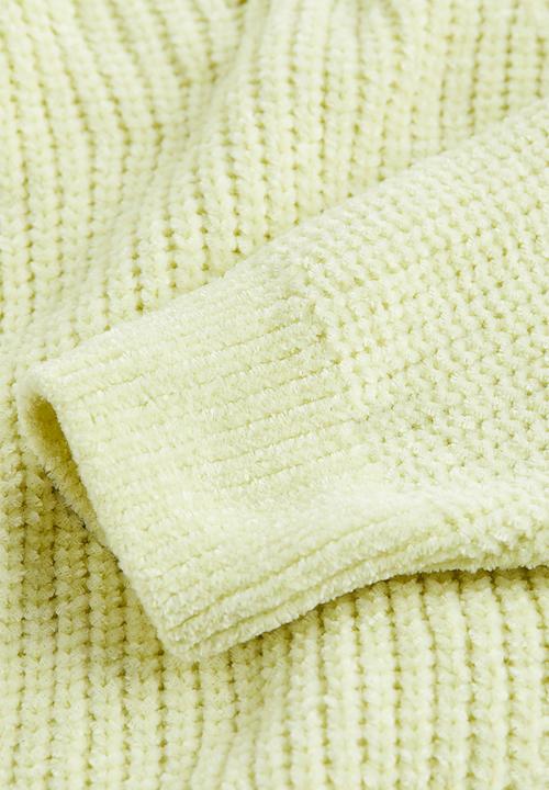 H&M - Knitted jumper - light green