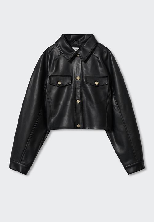 MANGO - Jacket masha - black