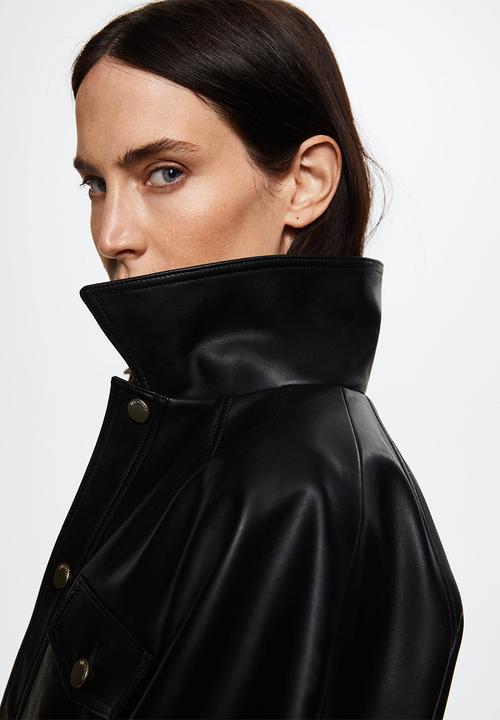 MANGO - Jacket masha - black