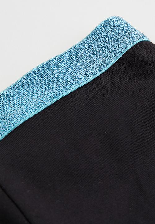 H&M - Leggings - black/unicorns