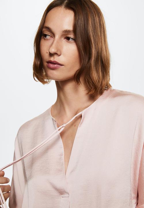 MANGO - Blouse olivia - pink