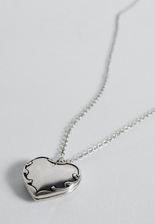 MANGO - Necklace eliana - silver