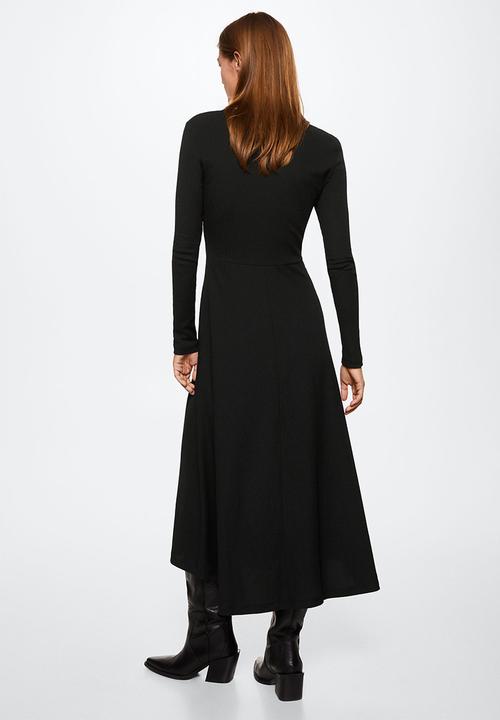 MANGO - Dress duna - black