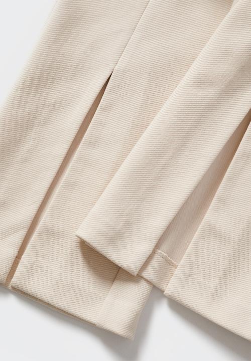 MANGO - Trousers vismark - light beige