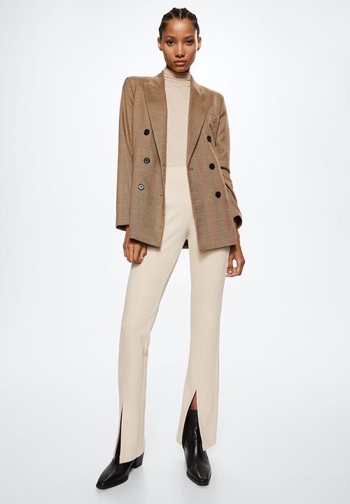 MANGO - Trousers vismark - light beige