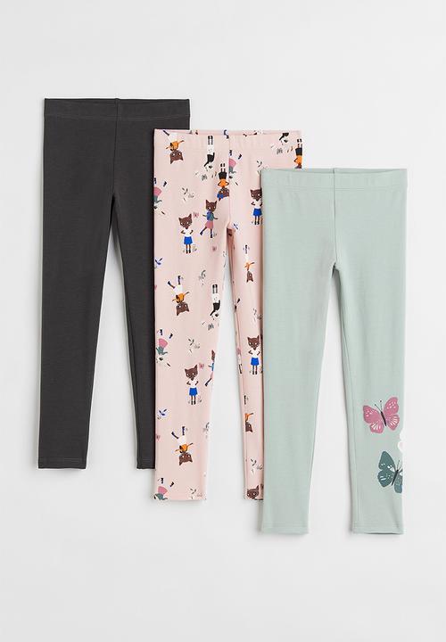 H&M - 3 Pack leggings - multi 