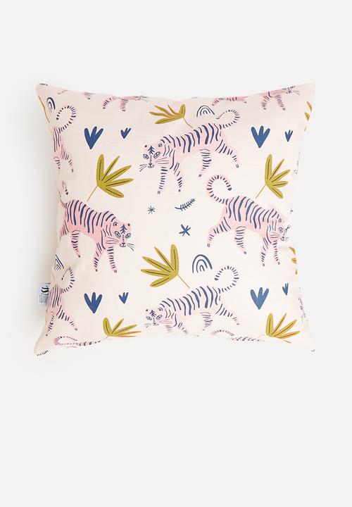 Sixth Floor - El tigre cushion cover-multi