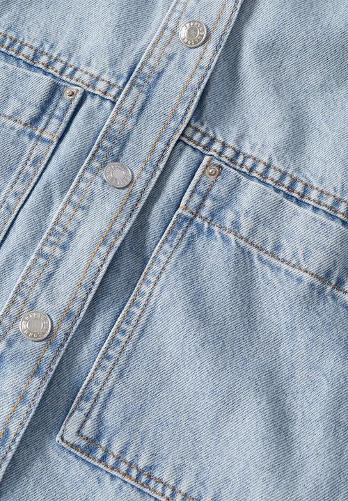 MANGO - Overshirt ares - open blue