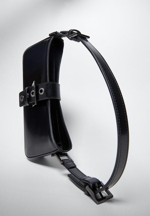 MANGO - Bagm--buckle - black
