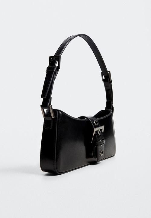 MANGO - Bagm--buckle - black