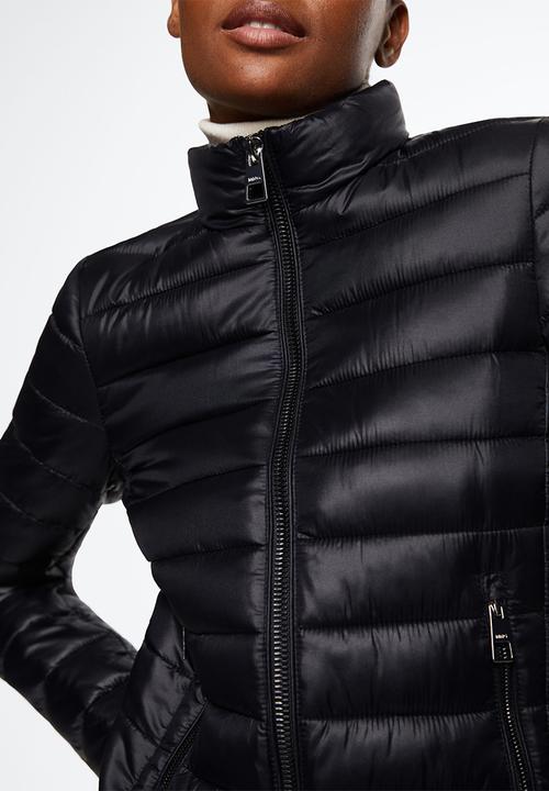 MANGO - Anorak blandi - black