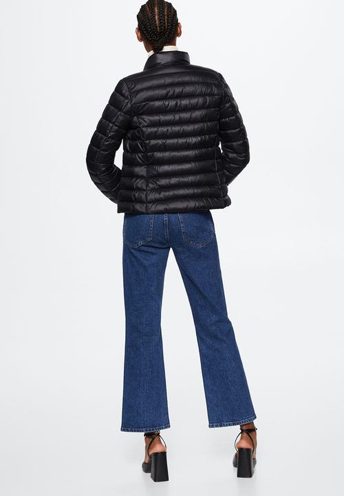 MANGO - Anorak blandi - black