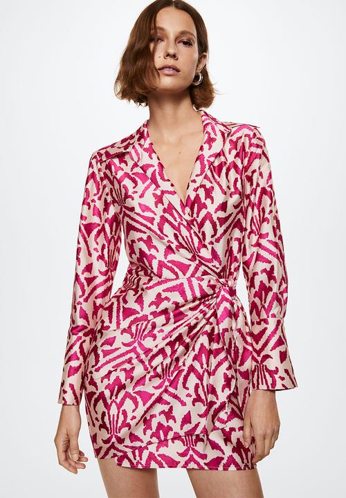 MANGO - Dress quant - pink
