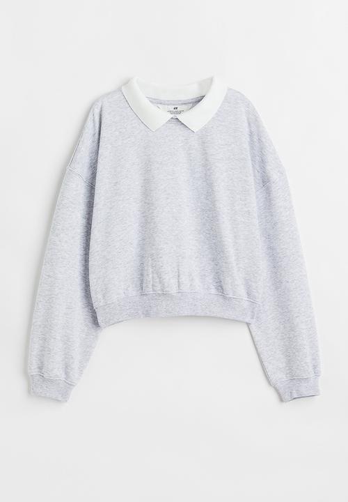H&M - Oversized sweatshirt - grey marl