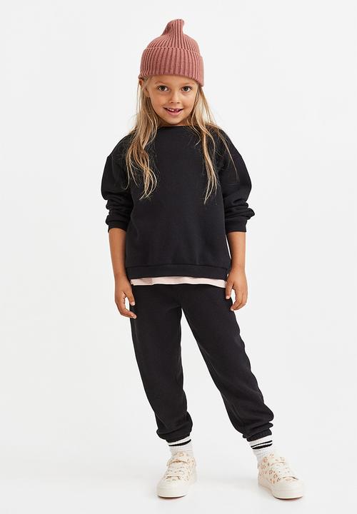H&M - 2 Pack joggers - old rose & black