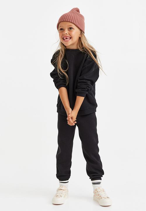 H&M - 2 Pack joggers - old rose & black