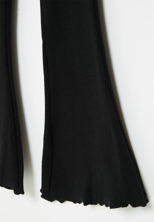 Pop Candy - Girls flared pants - black