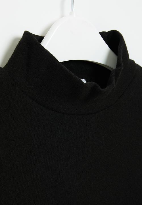 Pop Candy - Mock neck top - black