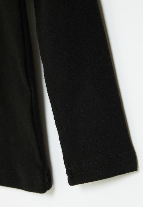 Pop Candy - Mock neck top - black