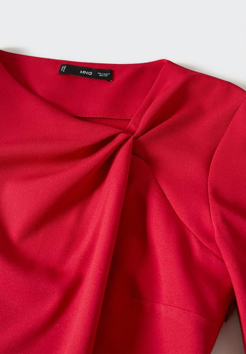 MANGO - Dress marion - red