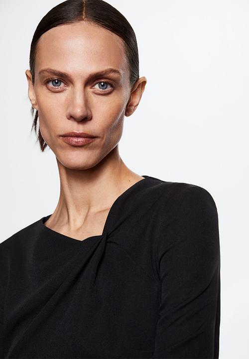 MANGO - Dress marion - black
