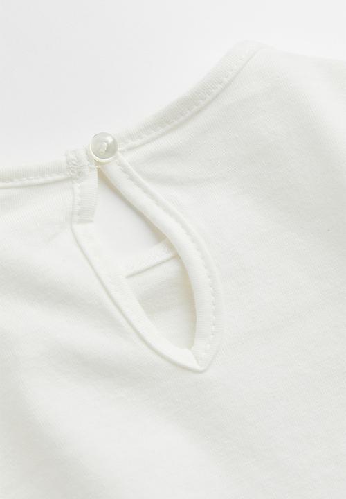 H&M - 2 Piece cotton set - white/checked