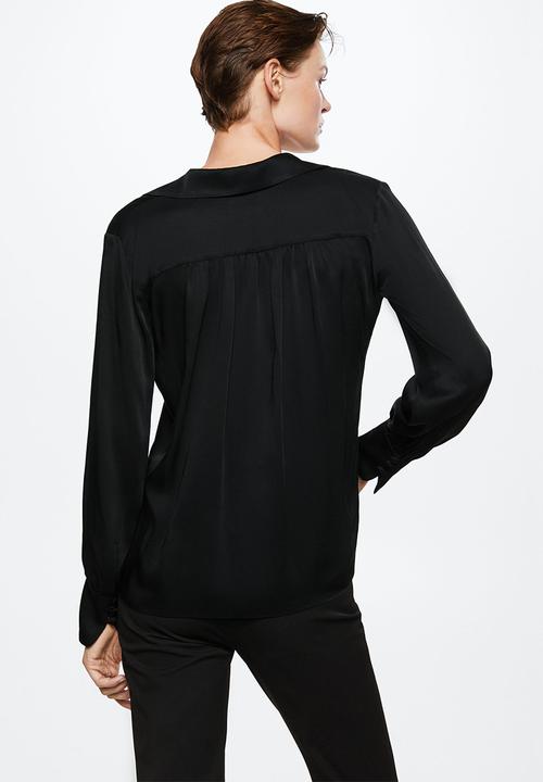 MANGO - Blouse bibiana - black