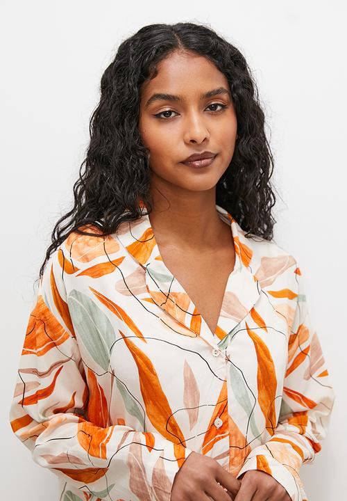 Superbalist - Sleep shirt - abstract foliage