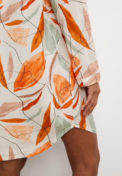 Superbalist - Sleep shirt - abstract foliage