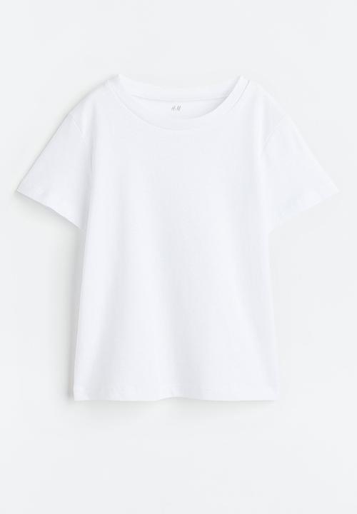 H&M - Cotton T-shirt - white