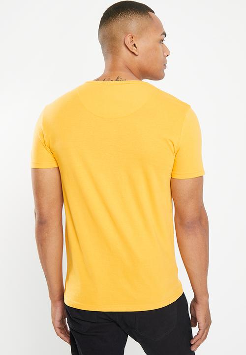 S.P.C.C - Delfino tee  - yellow