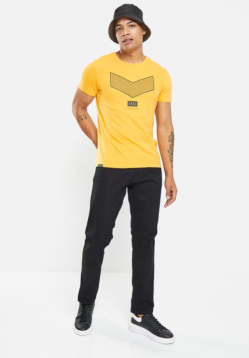 S.P.C.C - Delfino tee  - yellow