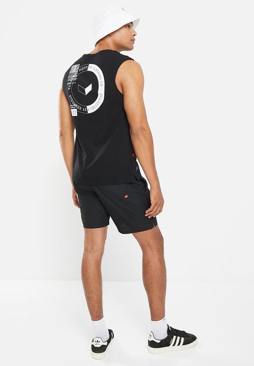 S.P.C.C - Rascoe sleeveless tee - black