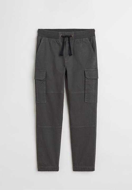 H&M - Cargo trousers - dark grey