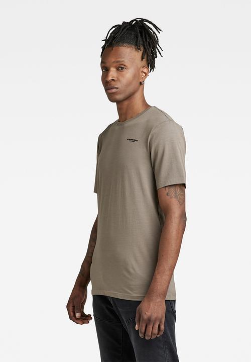 G-STAR - Slim base r t short sleeve - turf
