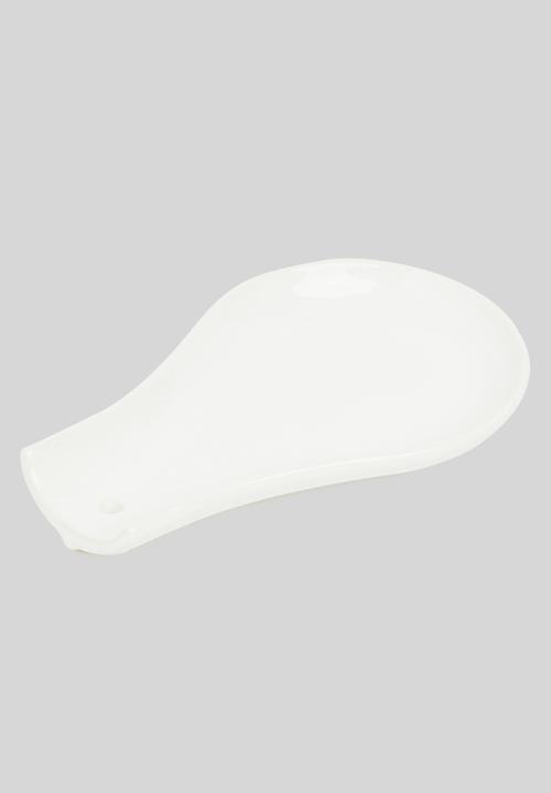 Urchin Art - Spoon rest - white