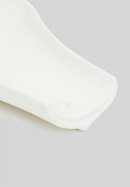Urchin Art - Spoon rest - white