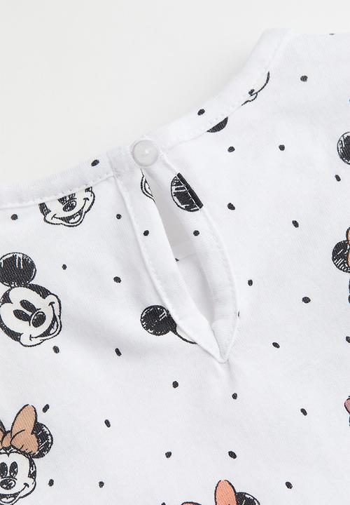 H&M - 2 Piece cotton set - black/minnie mouse