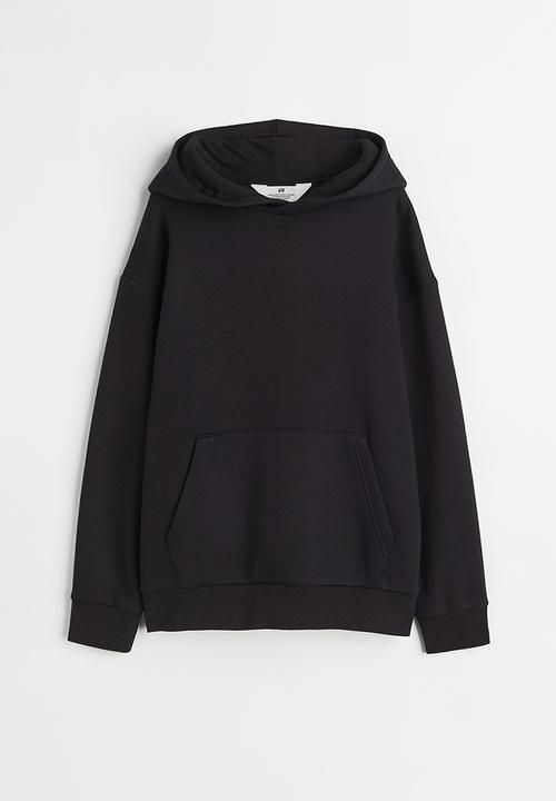 H&M - Oversized hoodie - black