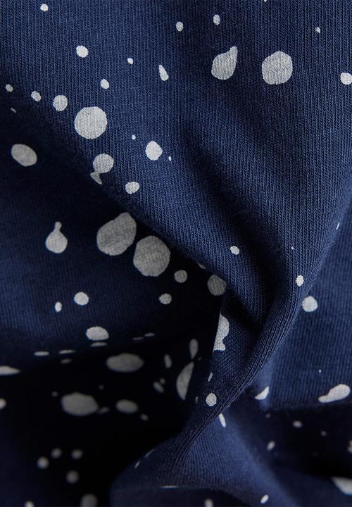 G-STAR - 8 aop raw. drip - sartho blue splatter spots