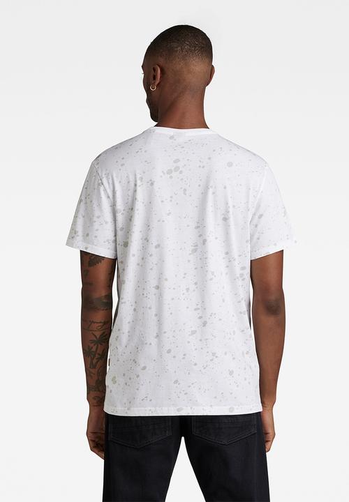 G-STAR - 8 aop raw. drip - white splatter spots