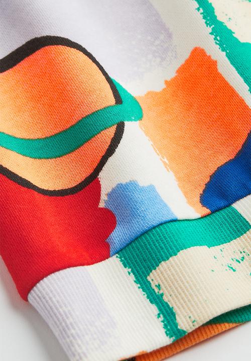 H&M - Patterned hoodie - multi