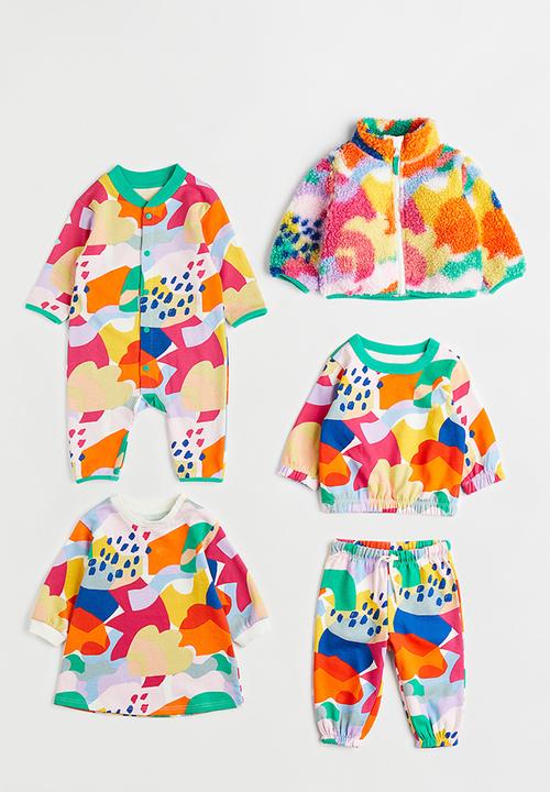 H&M - Printed sweatshirt dress - multi