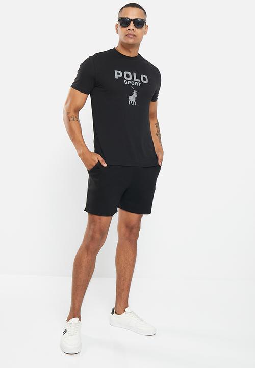POLO - Men sport sakhe reflective tee - black