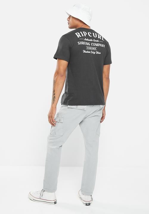 Rip Curl - Authentic goods tee - washed black