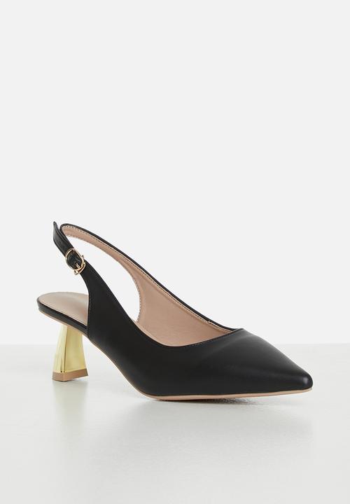 dailyfriday - Buzo slingback heel - black