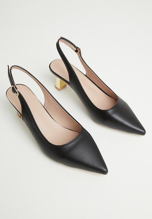 dailyfriday - Buzo slingback heel - black
